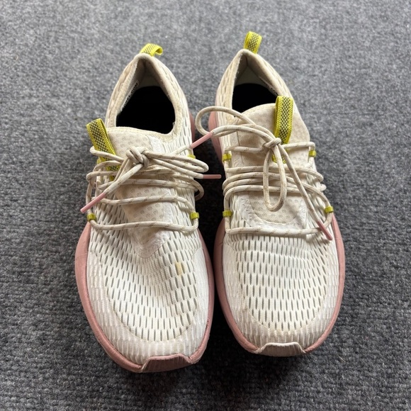 SOREL Women’s Kinetic Impact Lace Sneaker White/Eraser Pink size: 8.5 - Picture 4 of 11